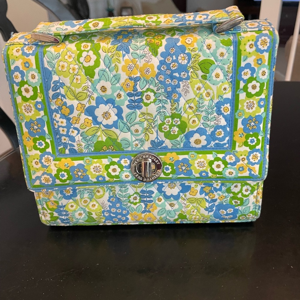 Vera Bradley Purse W/Top Handle Crossbody Strap RETIRED - Picture 2 of 11